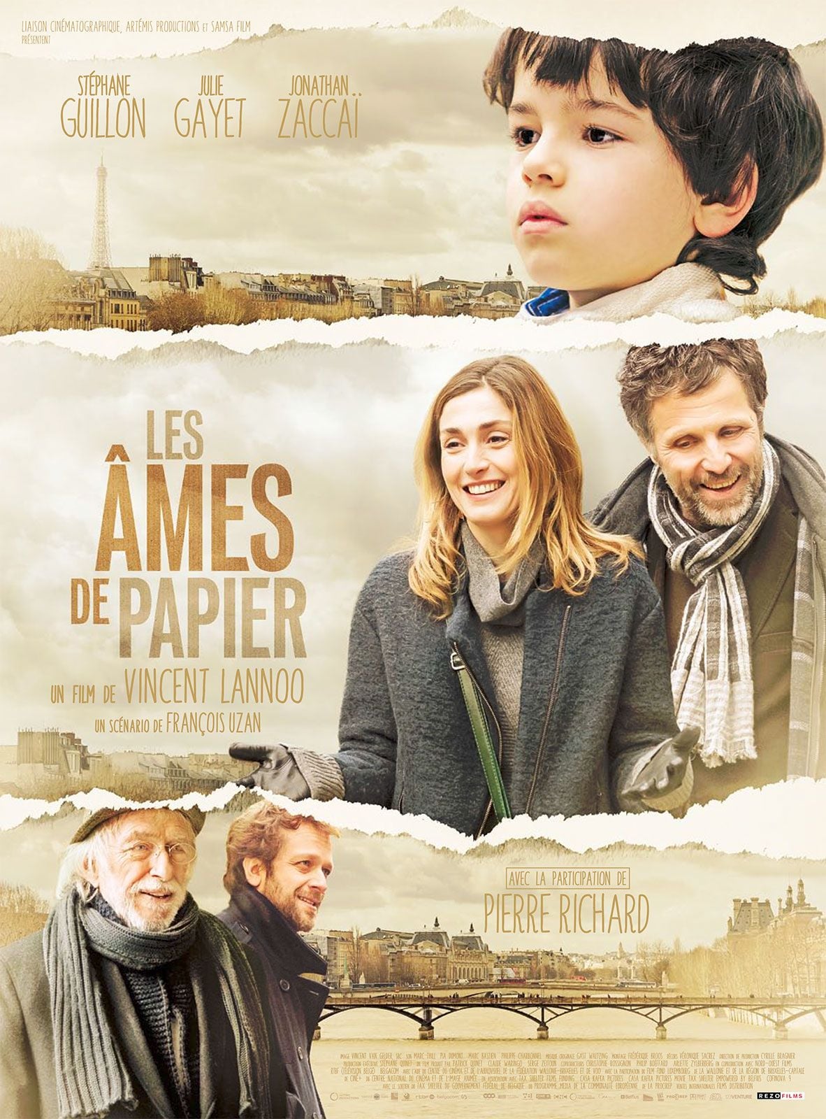 Affiche du film Les Âmes de papier